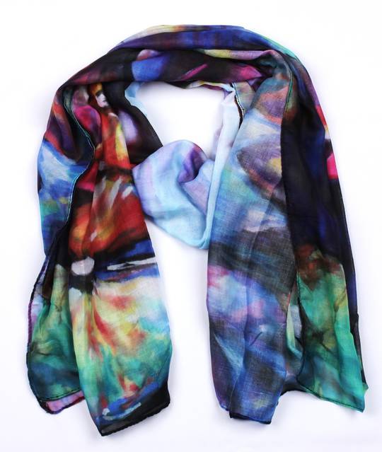 Alice & Lily printed scarf multi Style : SC/5029MULTI